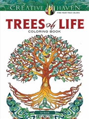 Buy Creative Haven Trees of Life Coloring Book