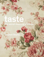 Buy Taste: The Secret Meaning of Things