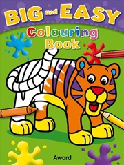 Buy Big and Easy Colouring Book (Tiger)