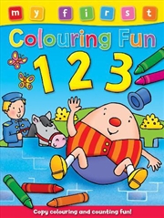 Buy My First Colouring Fun 1 2 3