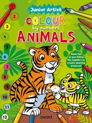 Buy Junior Artist Colour By Numbers: Animals