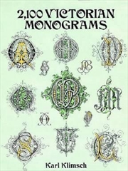 Buy 2,100 Victorian Monograms