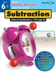 Buy Speed and Accuracy: Subtraction