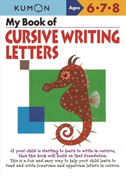 Buy My Book of Cursive Writing: Letters