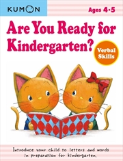 Buy Are You Ready for Kindergarten? Verbal Skills