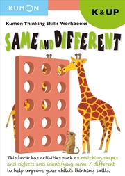 Buy Thinking Skills Same and Different K & Up