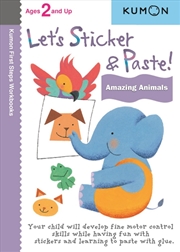 Buy Let's Sticker and Paste! Amazing Animals
