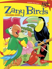 Buy SPARK Zany Birds Coloring Book