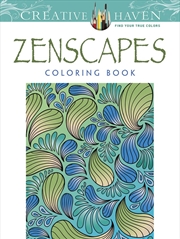 Buy Creative Haven Zenscapes Coloring Book