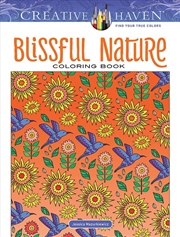 Buy Creative Haven Blissful Nature Coloring Book