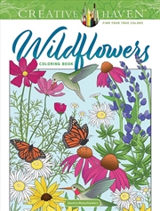 Buy Creative Haven Wildflowers Coloring Book