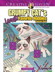 Buy Creative Haven Grumpy Cat's Least Favorite Hobbies