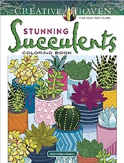 Buy Creative Haven Stunning Succulents Coloring Book