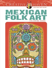 Buy Creative Haven Mexican Folk Art Coloring Book