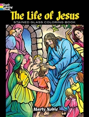 Buy Life of Jesus Stained Glass Coloring Book