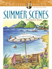 Buy Creative Haven Summer Scenes Coloring Book