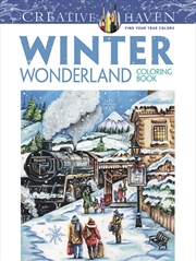 Buy Creative Haven Winter Wonderland Coloring Book