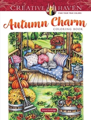 Buy Creative Haven Autumn Charm Coloring Book