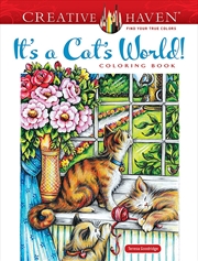 Buy Creative Haven It's a Cat's World! Coloring Book