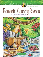 Buy Creative Haven Romantic Country Scenes Coloring Book