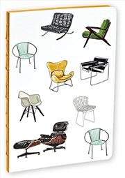 Buy Mid-Century Modern Chairs: A5 Notebook