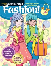 Buy Manga Coloring Book Fashion! Fun Clothes & Characters to Color