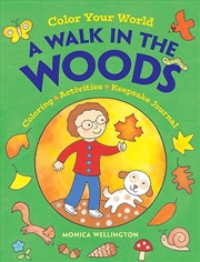 Buy Color Your World - A Walk in the Woods - Coloring, Activities and Keepsake Journal