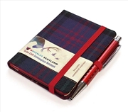 Buy Waverley S.T. (S) - Hunting Mini with Pen Pocket Genuine Tartan Cloth Commonplace Notebook