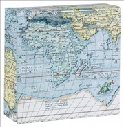 Buy Vintage Maps - Mini FlipTop Notecard Box