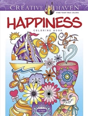 Buy Creative Haven Happiness Coloring Book