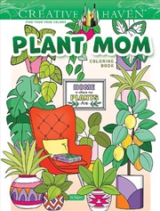 Buy Creative Haven Plant Mom Coloring Book
