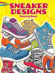 Buy Sneaker Designs Coloring Book
