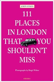 Buy 111 Places in London that You Shouldn't Miss