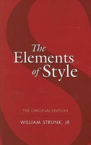 Buy Elements of Style