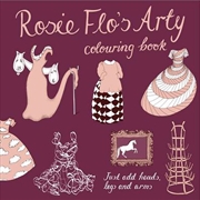 Buy Rosie Flo's Arty Colouring Book - purple
