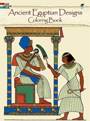 Buy Ancient Egyptian Designs Coloring Book