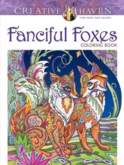 Buy Creative Haven Fanciful Foxes Coloring Book