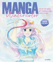 Buy Manga Watercolor - Step-by-step Manga Art Techniques from Pencil to Paint