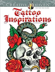 Buy Creative Haven Tattoo Inspirations Coloring Book