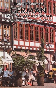 Buy German - How to Speak and Write It