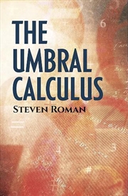 Buy Umbral Calculus