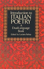 Buy Introduction to Italian Poetry - A Dual-Language Book
