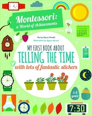 Buy My First Book About Telling Time - Montessori A World of Achievements