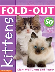 Buy Fold-Out Poster Sticker Book - Kittens