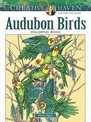 Buy Creative Haven Audubon Birds Coloring Book