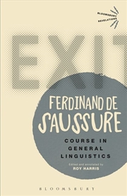 Buy Course In General Linguistics