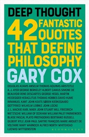 Buy Deep Thought: 42 Fantastic Quotes That Define Philosophy