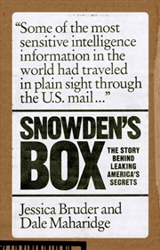 Buy Snowden's Box: Trust In The Age Of Surveillance
