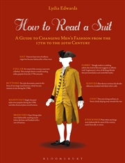 Buy How To Read A Suit: A Guide To Changing Men's Fashion From The 17th To The 20th Century