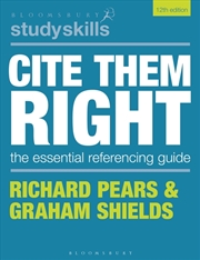 Buy Cite Them Right